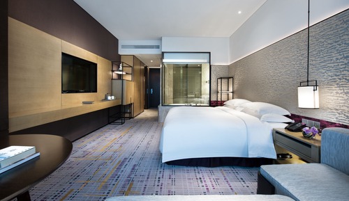 Habitación estándar, 1 cama de matrimonio grande, Acceso al salón del club, vistas al río