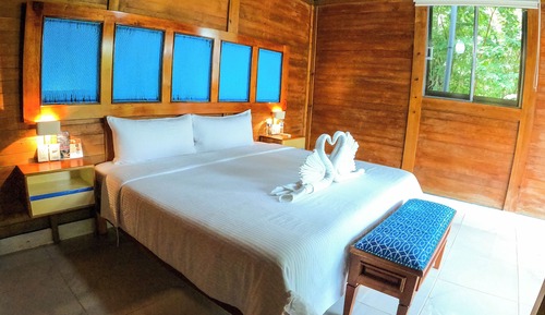 Cabaña Deluxe, 1 cama de matrimonio grande