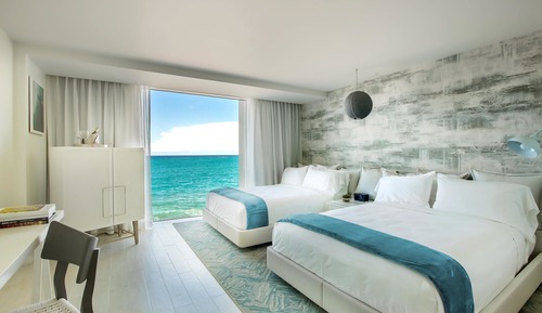 Habitación Premium, 2 camas de matrimonio (OCEAN)