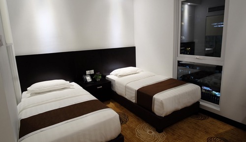 Habitación superior con 2 camas individuales