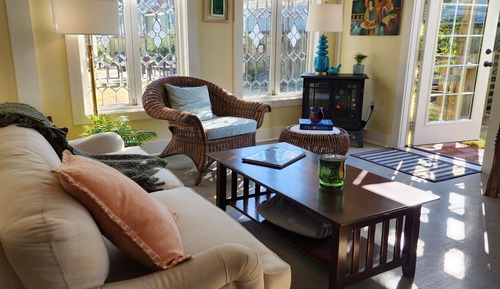 Casa de campo Deluxe, 1 cama de matrimonio grande, vistas al jardín, planta baja