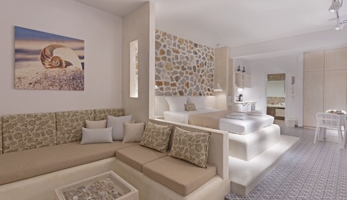 Habitación triple de lujo, con vistas