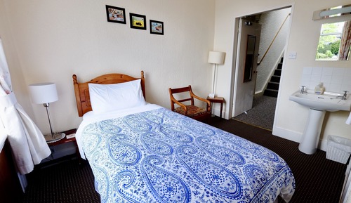 Habitación individual, vistas al río