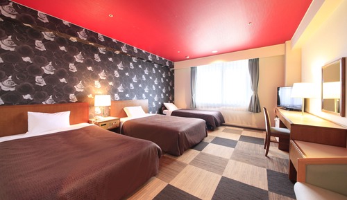 Habitación estándar con 2 camas individuales, no fumadores (Extra Bed, For 3 People)