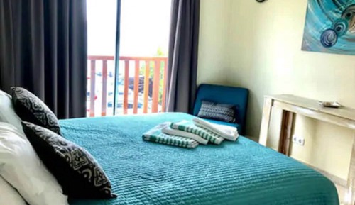 Apartamento Deluxe, 2 habitaciones, vistas parciales al mar
