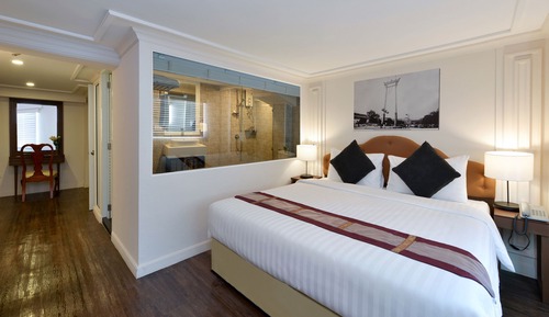 Habitación Deluxe doble, 1 cama de matrimonio grande