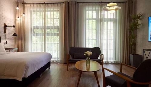 Habitación Elite doble, 1 cama de matrimonio, planta baja