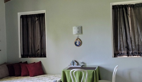 Habitación básica doble, 1 cama de matrimonio, no fumadores, vistas al jardín