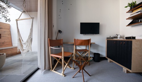 Habitación estándar, 1 cama de matrimonio, no fumadores, balcón (23 sqm)