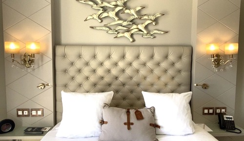 Habitación Deluxe, 1 cama de matrimonio grande, vistas parciales al mar