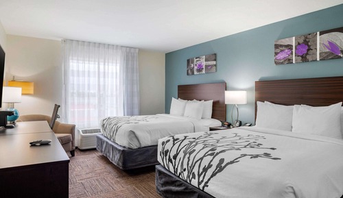Habitación estándar, 2 camas de matrimonio, no fumadores