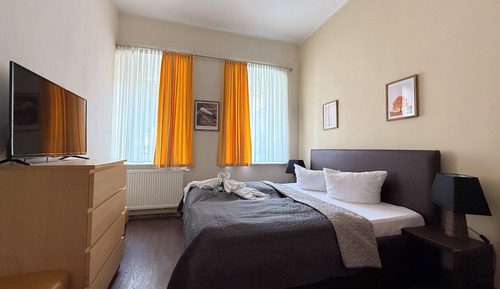 Apartamento Confort, 1 habitación, cocina, en la zona del jardín