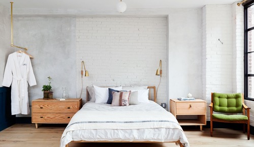 Loft de diseño, 1 cama de matrimonio, cocina, vistas a la ciudad