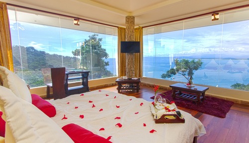 Suite romántica, bañera de hidromasaje, vistas al mar