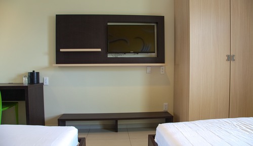 Habitación Deluxe doble, 2 camas de matrimonio, balcón