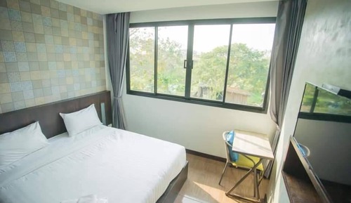 Habitación estándar con 1 cama doble o 2 individuales
