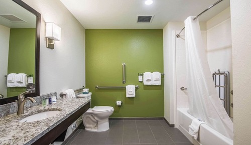 Habitación, 2 camas de matrimonio, accesible para personas con discapacidad, no fumadores