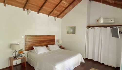 Chalet superior, accesible para personas con discapacidad, vistas al jardín