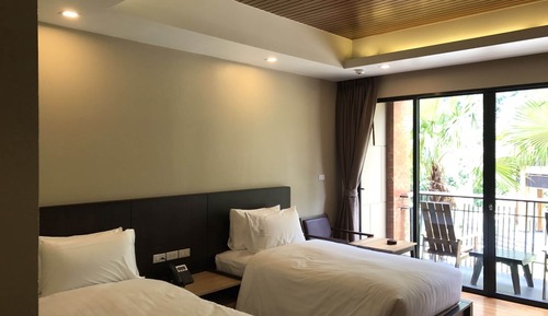 Deluxe Twin Room with Mountain View 