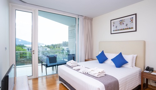 Habitación Deluxe, 1 cama de matrimonio grande, balcón