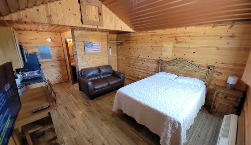 Cabaña, 1 cama de matrimonio (Kozy Cabin)