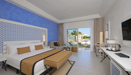 Suite junior, balcón, vistas al jardín