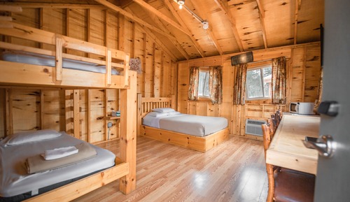 Casa en un árbol básica, varias camas (Free Seasonal Ski Package)