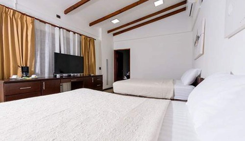 Habitación familiar, junto a la playa