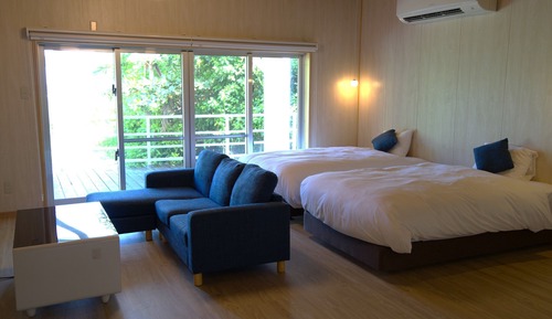 Casa de campo, no fumadores, vistas al mar (Sky Deck Cottage without Sauna)