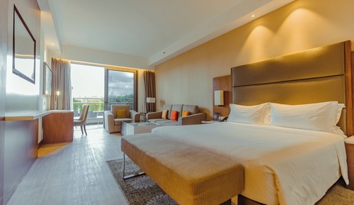 Suite junior, 1 cama de matrimonio grande, balcón