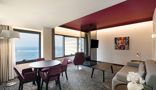 Suite, vistas al mar