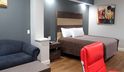 Habitación estándar, 1 cama de matrimonio grande, no fumadores, frigorífico y microondas
