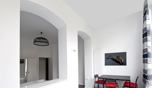 Estudio Confort, 3 camas individuales, no fumadores, cocina básica