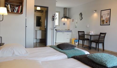 Habitación con 2 camas individuales