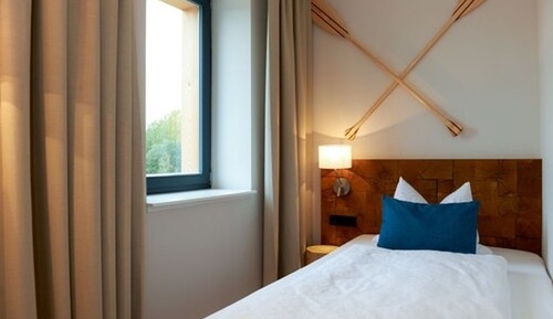Habitación individual, vistas al lago