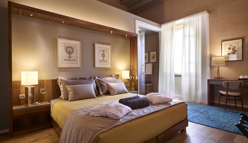 Suite junior, chimenea