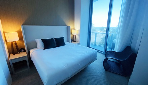 Design Apartment, 1 Bedroom, Partial Sea View POV