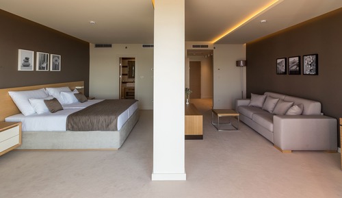 Suite Deluxe, 1 habitación, vistas al mar, en una planta alta