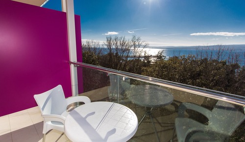 Habitación doble superior, 1 habitación, balcón, mirando al mar