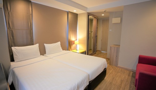 Habitación superior con 2 camas individuales