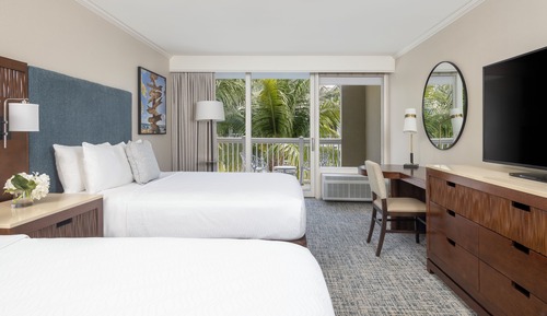 Pool View Room, Two Queen Beds