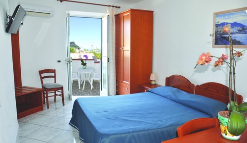 Habitación clásica doble, vistas al mar