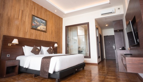 Habitación Premier con 1 cama doble o 2 individuales