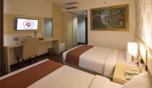 Habitación Deluxe, varias camas, no fumadores