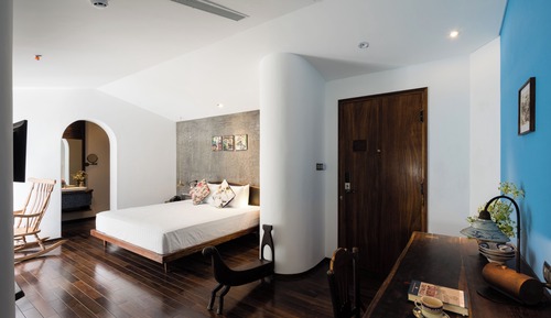 Habitación doble, balcón (Verdant Calm)