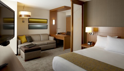 Suite, 1 cama de matrimonio grande con sofá cama