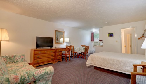 Suite estudio familiar, 1 cama de matrimonio con sofá cama, no fumadores, cocina básica