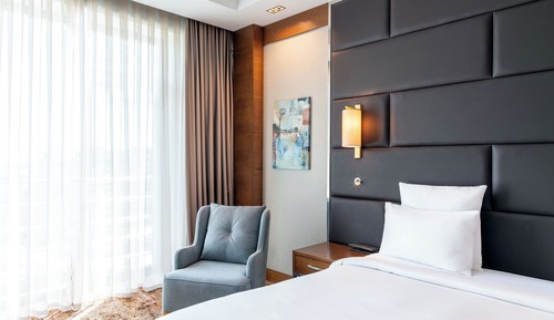 Suite ejecutiva, 1 cama de matrimonio grande con sofá cama