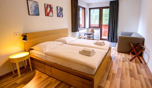 Suite estudio familiar, 2 habitaciones, cocina, vistas a la colina
