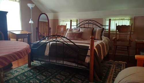 Habitación estándar, 2 camas de matrimonio, no fumadores (2-Room Suite)